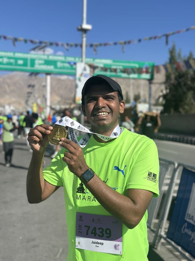 Running High: Ladakh Marathon & Lessons from the Mountains
