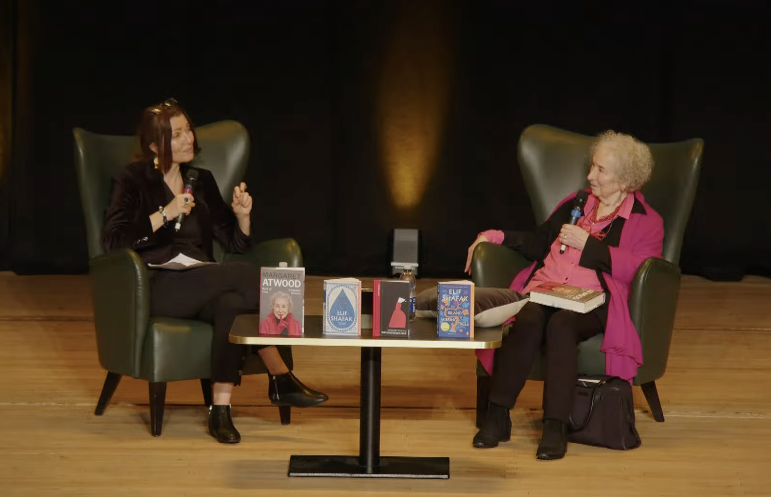 Margaret Atwood and Elif Shafak